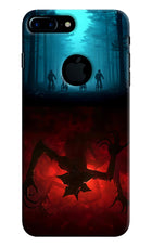 Ordinary Things Downside Up iPhone 7 Plus Logocut Hard Case Back Cover by Casekaro