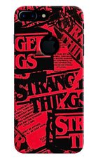 Ordinary Things iPhone 7 Plus Logocut Hard Case Back Cover by Casekaro