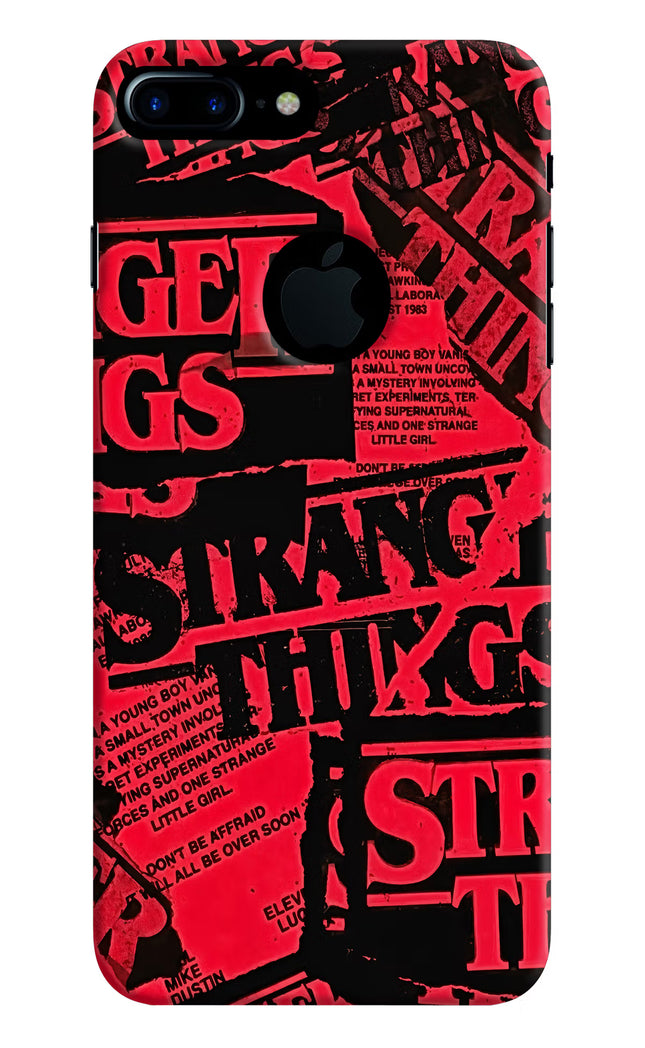 Ordinary Things iPhone 7 Plus Logocut Hard Case Back Cover by Casekaro