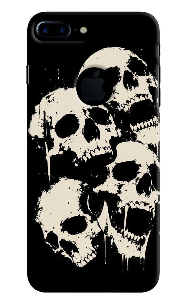Dead Stack iPhone 7 Plus Logocut Hard Case Back Cover by Casekaro