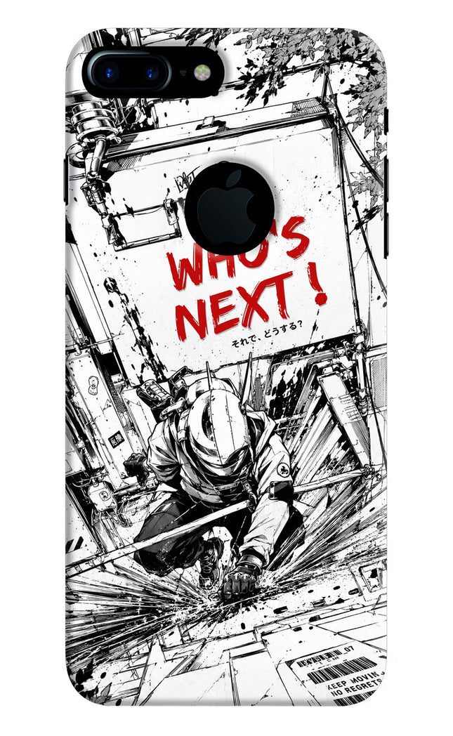 Who's Next iPhone 7 Plus Logocut Hard Case Back Cover by Casekaro