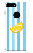 Summer Lemon iPhone 7 Plus Logocut Hard Case Back Cover by Casekaro