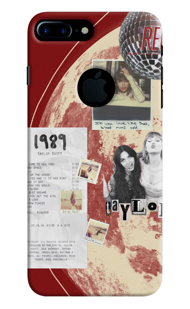 Taylor Swift iPhone 7 Plus Logocut Hard Case Back Cover by Casekaro