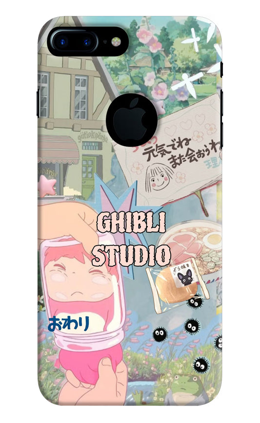 Studio Ghibli iPhone 7 Plus Logocut Hard Case Back Cover by Casekaro