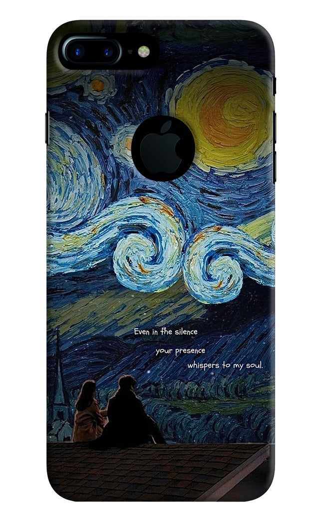 Softcore iPhone 7 Plus Logocut Hard Case Back Cover by Casekaro