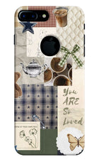 Cookie iPhone 7 Plus Logocut Hard Case Back Cover by Casekaro