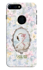 Pretty Mind Pretty Soul iPhone 7 Plus Logocut Hard Case Back Cover by Casekaro