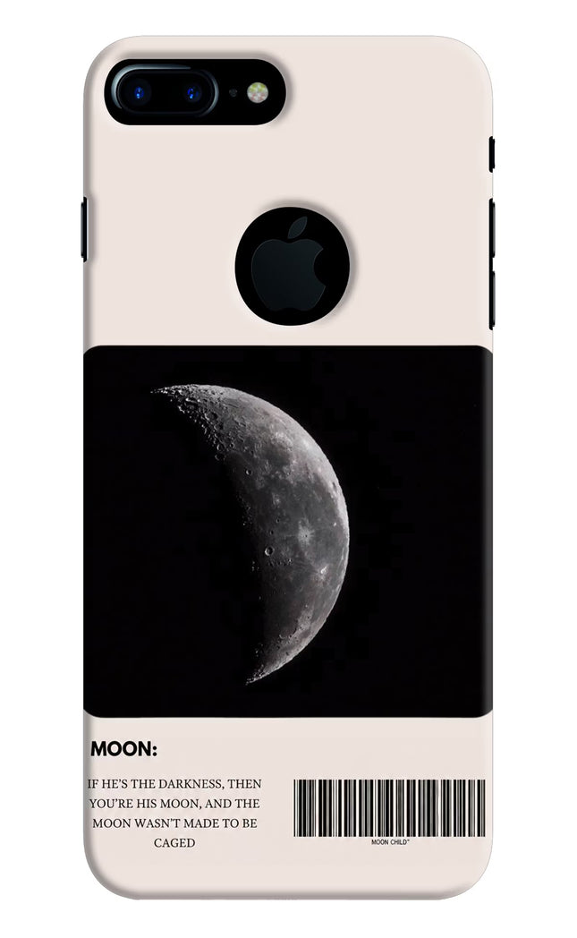 Moon Phase iPhone 7 Plus Logocut Hard Case Back Cover by Casekaro
