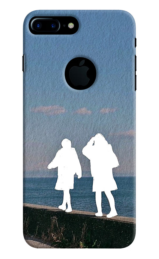 Coastal Dream iPhone 7 Plus Logocut Hard Case Back Cover by Casekaro