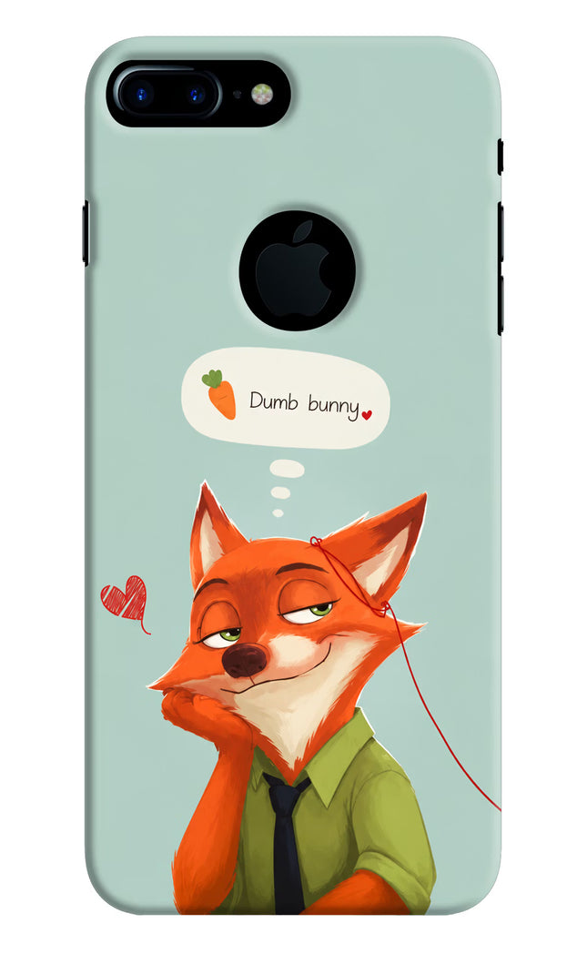 Nick Charm iPhone 7 Plus Logocut Hard Case Back Cover by Casekaro