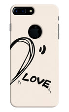 Soul Line iPhone 7 Plus Logocut Hard Case Back Cover by Casekaro