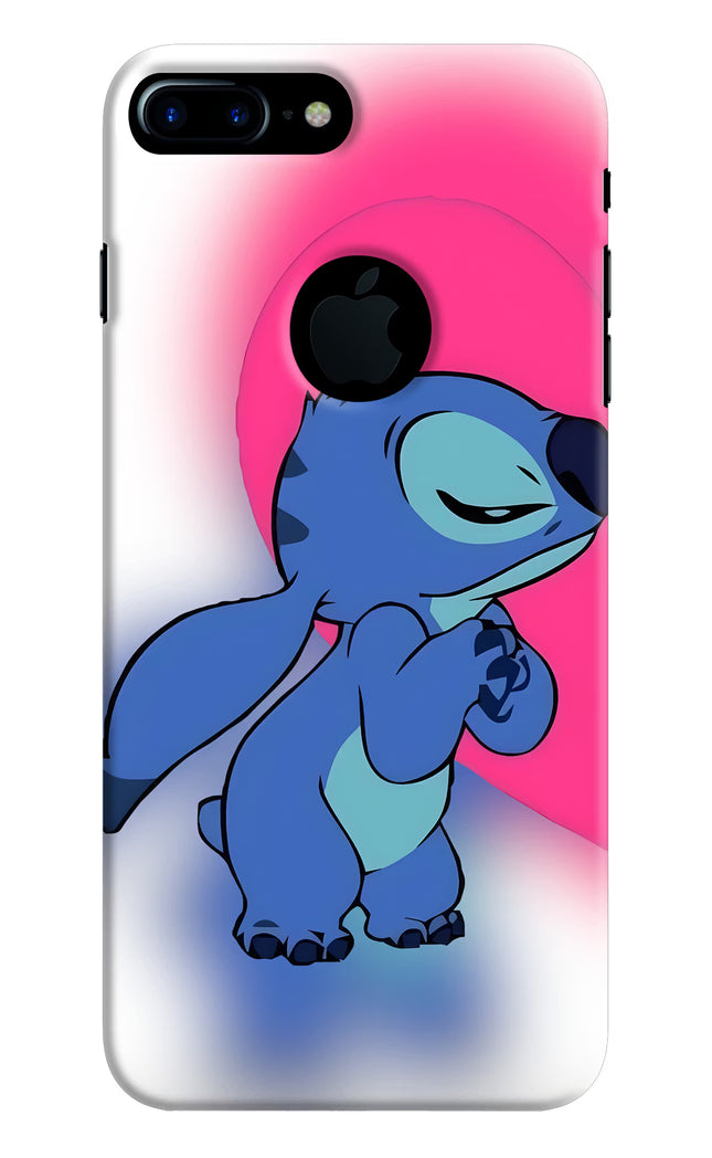 Stitch Hug iPhone 7 Plus Logocut Hard Case Back Cover by Casekaro