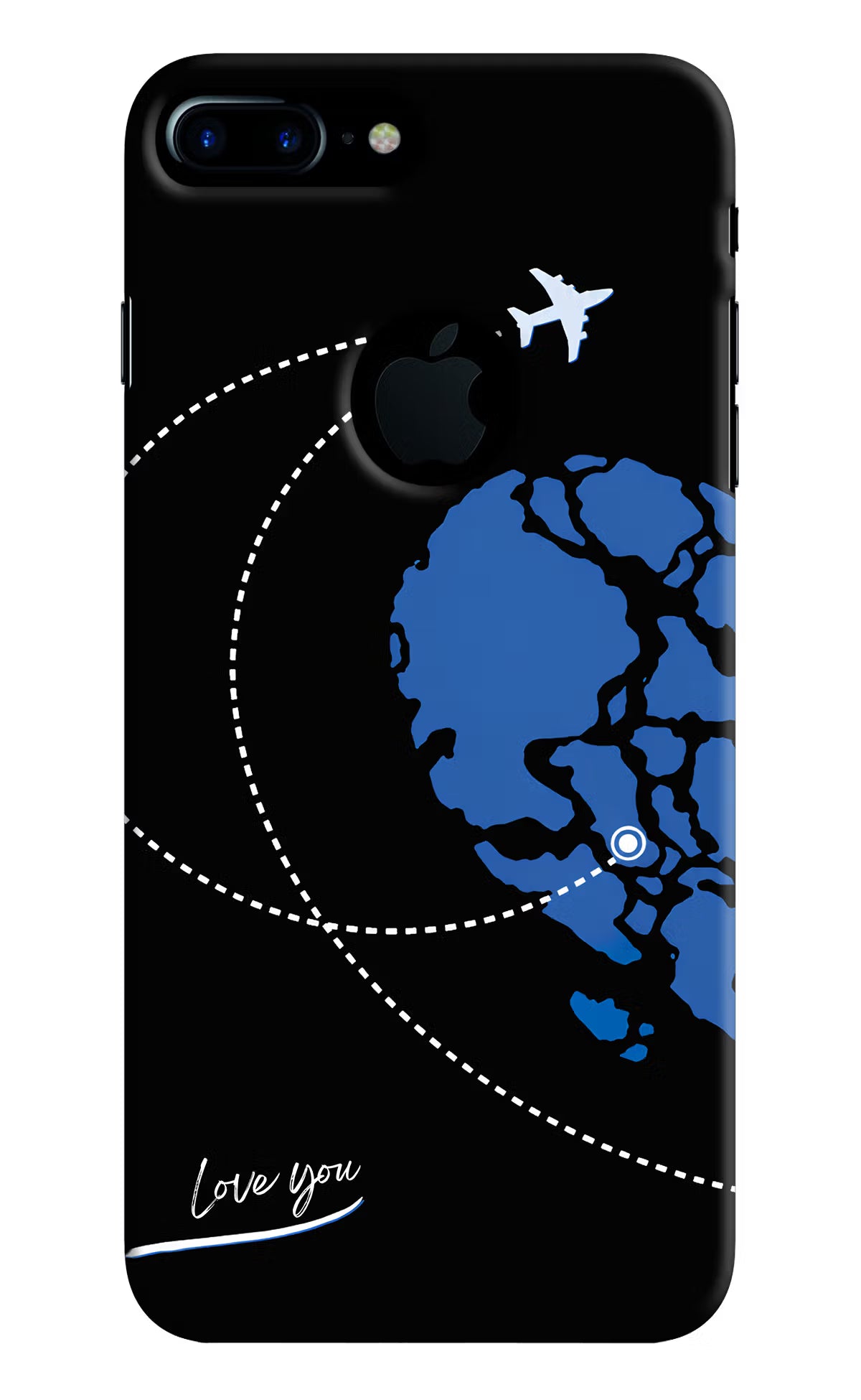 Love Orbit iPhone 7 Plus Logocut Back Cover