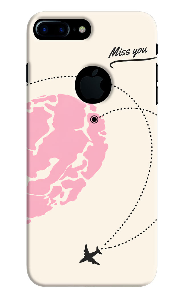 Miss Orbit iPhone 7 Plus Logocut Hard Case Back Cover by Casekaro