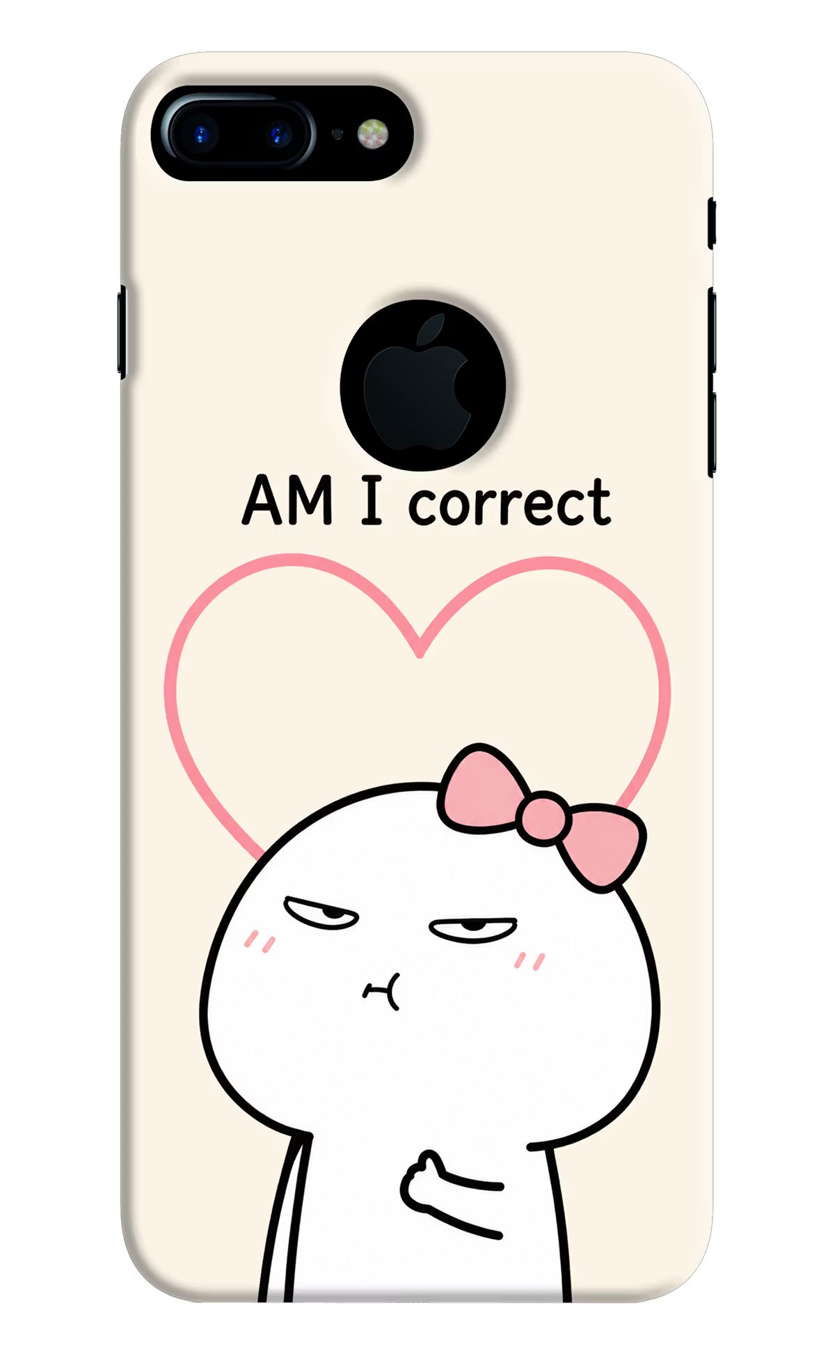 Always Right iPhone 7 Plus Logocut Back Cover
