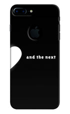 Next World iPhone 7 Plus Logocut Hard Case Back Cover by Casekaro