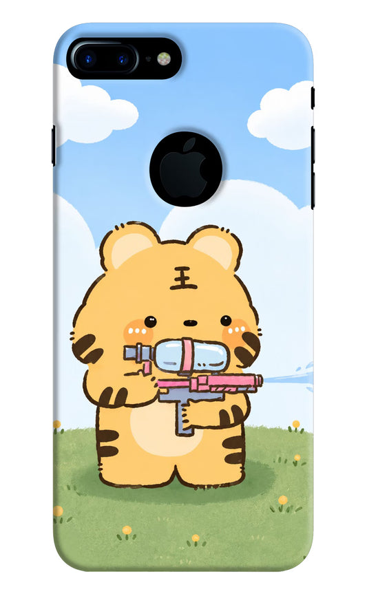 Tiger Treat iPhone 7 Plus Logocut Hard Case Back Cover by Casekaro