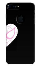 Gwen Mask iPhone 7 Plus Logocut Hard Case Back Cover by Casekaro