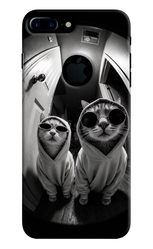 Hood Cats iPhone 7 Plus Logocut Hard Case Back Cover by Casekaro