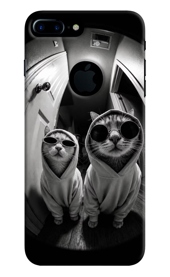 Hood Cats iPhone 7 Plus Logocut Hard Case Back Cover by Casekaro