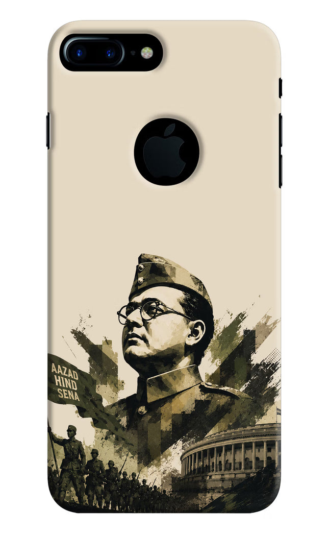 Netaji Rising iPhone 7 Plus Logocut Hard Case Back Cover by Casekaro