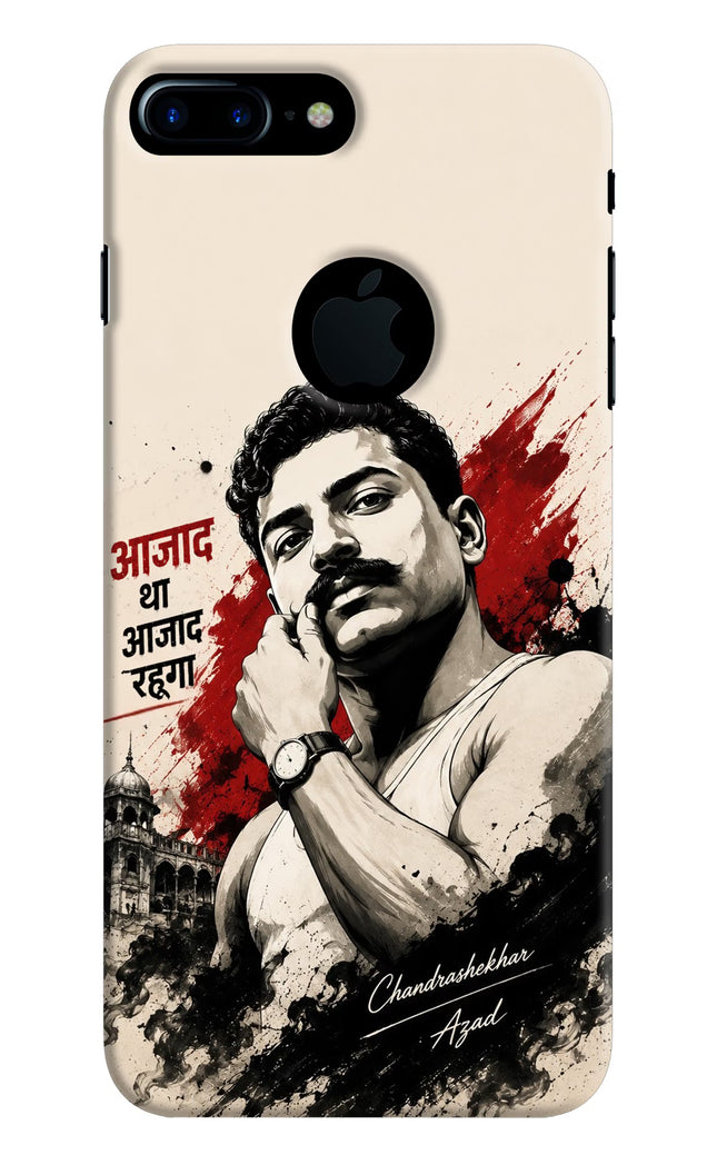 Chandrashekhar Azad Fearless iPhone 7 Plus Logocut Hard Case Back Cover by Casekaro