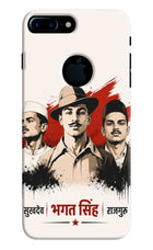 Bhagat Singh Trio iPhone 7 Plus Logocut Hard Case Back Cover by Casekaro