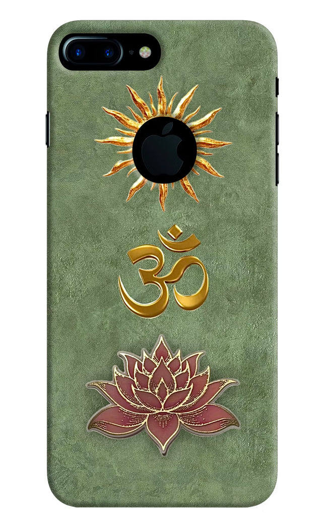Om & Lotus iPhone 7 Plus Logocut Back Cover