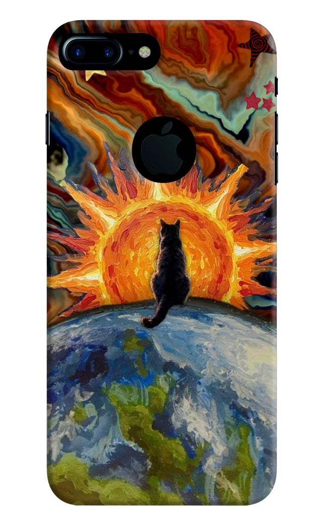 Sunrise Beyond iPhone 7 Plus Logocut Hard Case Back Cover by Casekaro