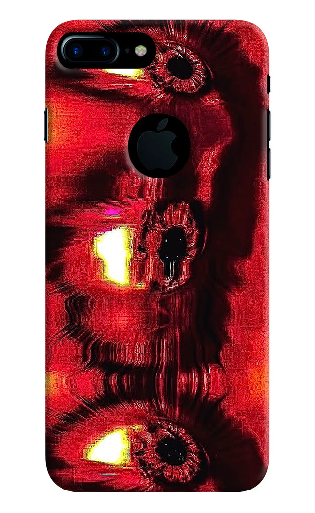Fire Eye iPhone 7 Plus Logocut Hard Case Back Cover by Casekaro