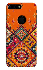 Kutch Glow iPhone 7 Plus Logocut Hard Case Back Cover by Casekaro