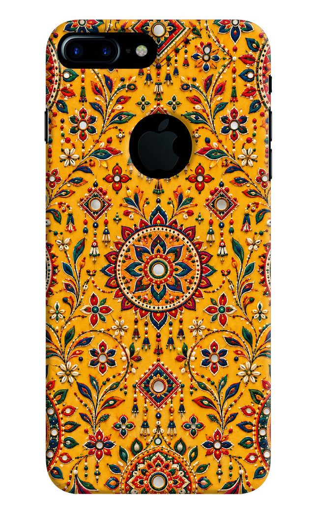 Sunlit Aura iPhone 7 Plus Logocut Hard Case Back Cover by Casekaro