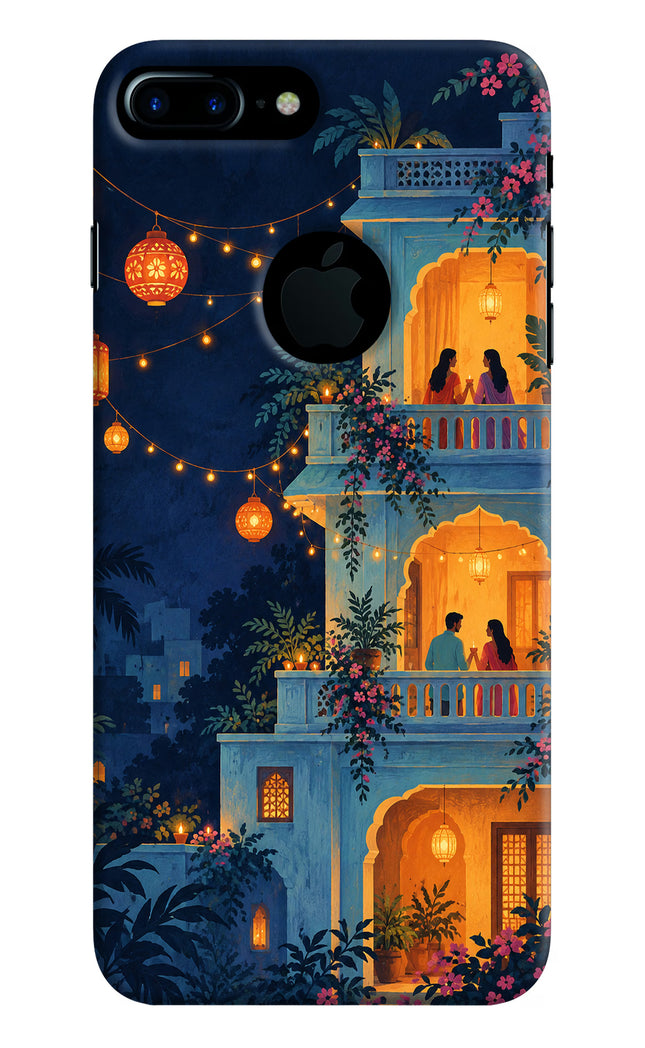 Balcony Glow iPhone 7 Plus Logocut Hard Case Back Cover by Casekaro