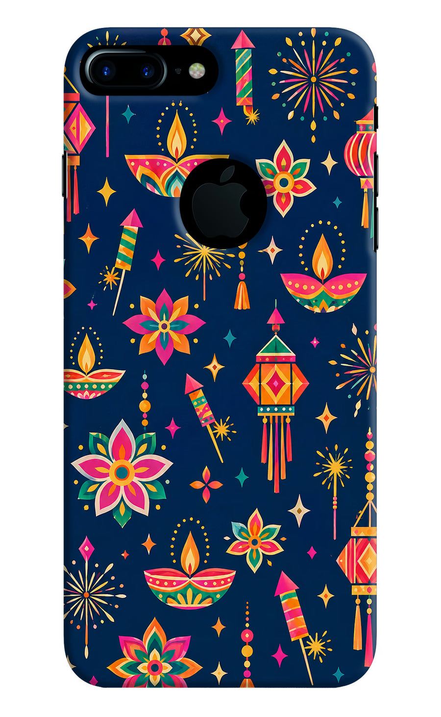 Festive Pop iPhone 7 Plus Logocut Back Cover, Hard case