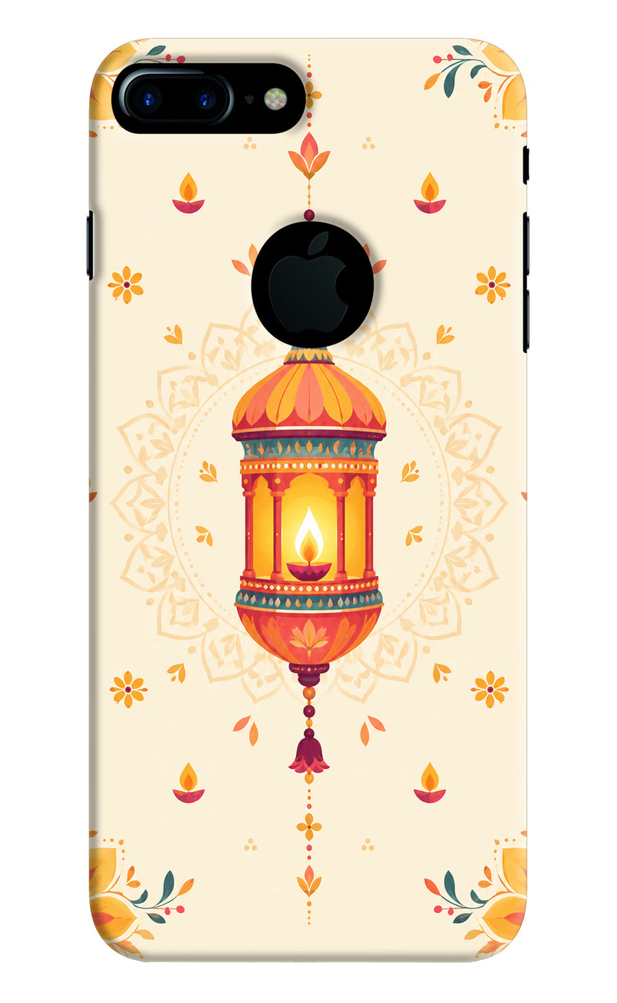 Golden Lantern iPhone 7 Plus Logocut Back Cover, Hard case