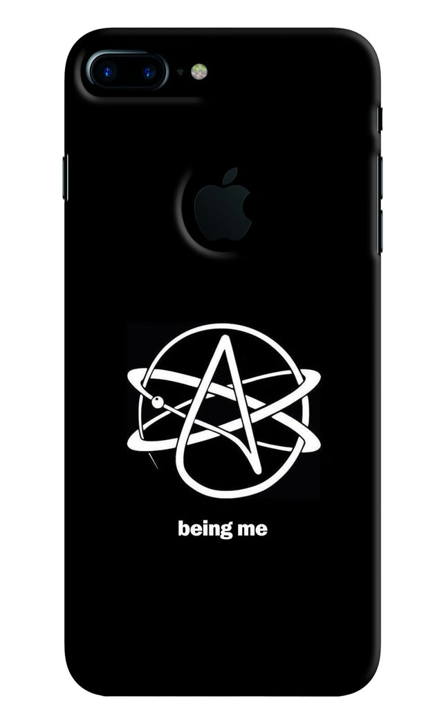 Atheist Symbol iPhone 7 Plus Logocut Hard Case Back Cover by Casekaro