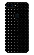White Dots iPhone 7 Plus Logocut Pop Case by Casekaro