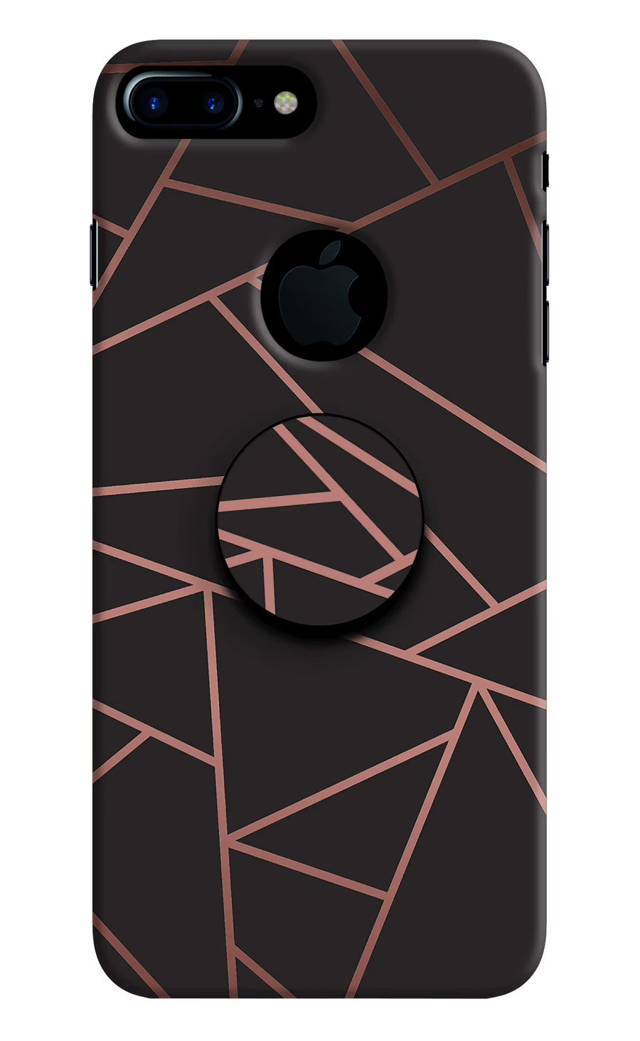 Geometric Pattern iPhone 7 Plus Logocut Pop Case, Hard case