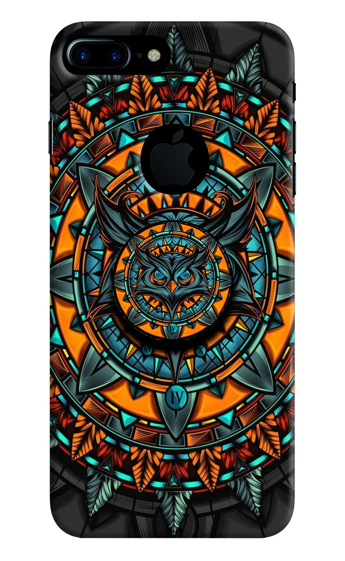 Angry Owl iPhone 7 Plus Logocut Pop Case by Casekaro