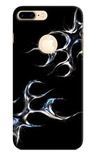 Chrome Tribal iPhone 8 Plus Logocut Hard Case Back Cover by Casekaro