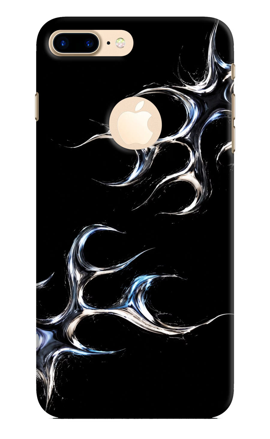 Chrome Tribal iPhone 8 Plus Logocut Back Cover, Hard case