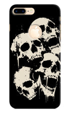 Dead Stack iPhone 8 Plus Logocut Hard Case Back Cover by Casekaro
