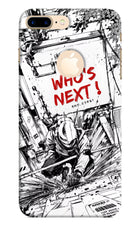 Who's Next iPhone 8 Plus Logocut Hard Case Back Cover by Casekaro