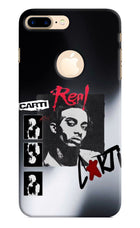Playboi Carti iPhone 8 Plus Logocut Hard Case Back Cover by Casekaro