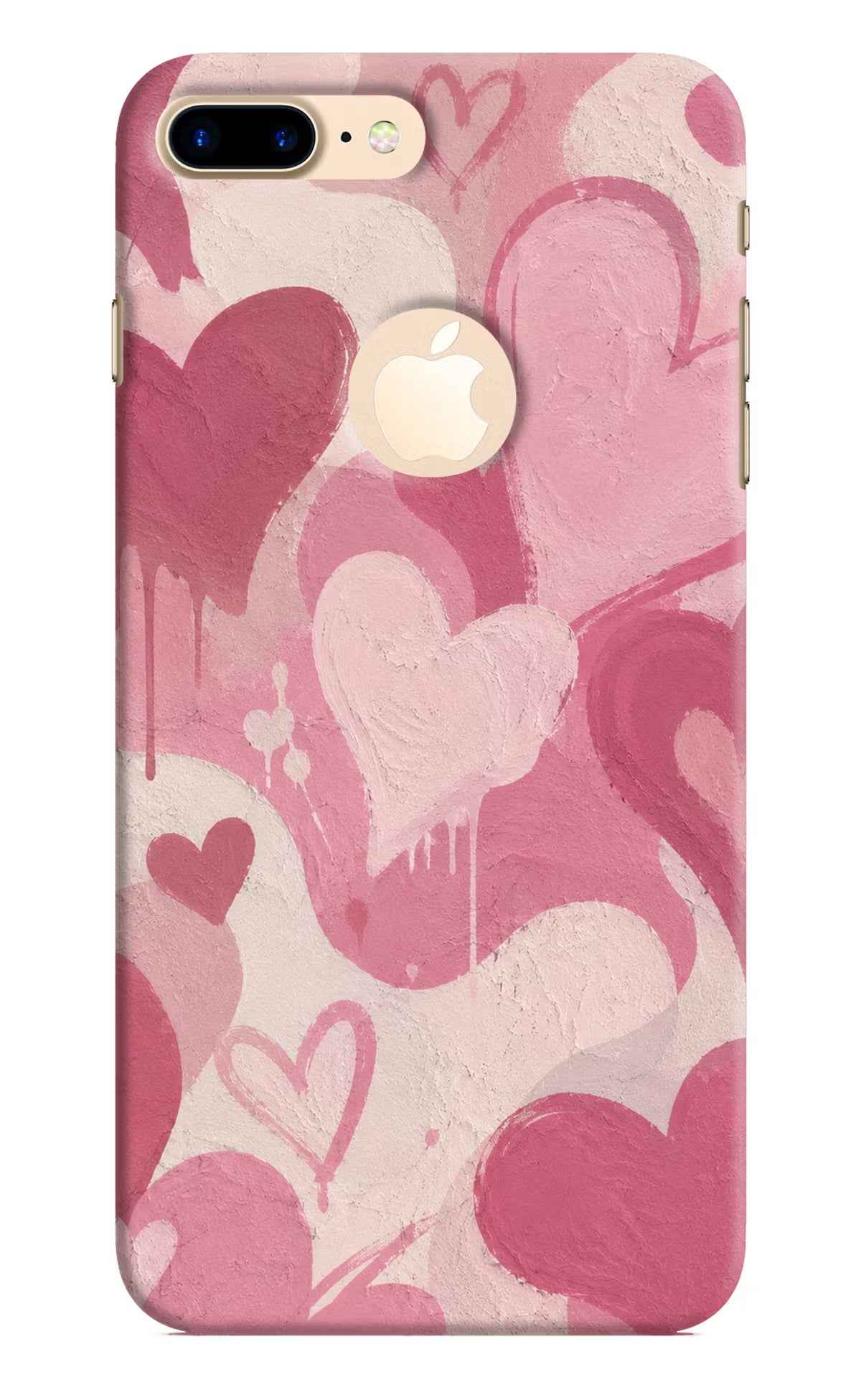 Hearty case iPhone 8 Plus Logocut Back Cover
