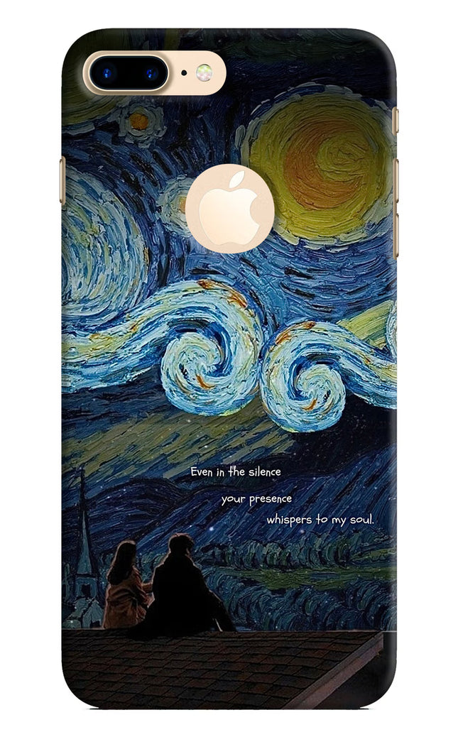 Softcore iPhone 8 Plus Logocut Hard Case Back Cover by Casekaro