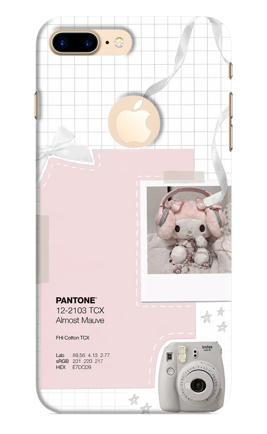 Pantone Asthetic iPhone 8 Plus Logocut Hard Case Back Cover by Casekaro