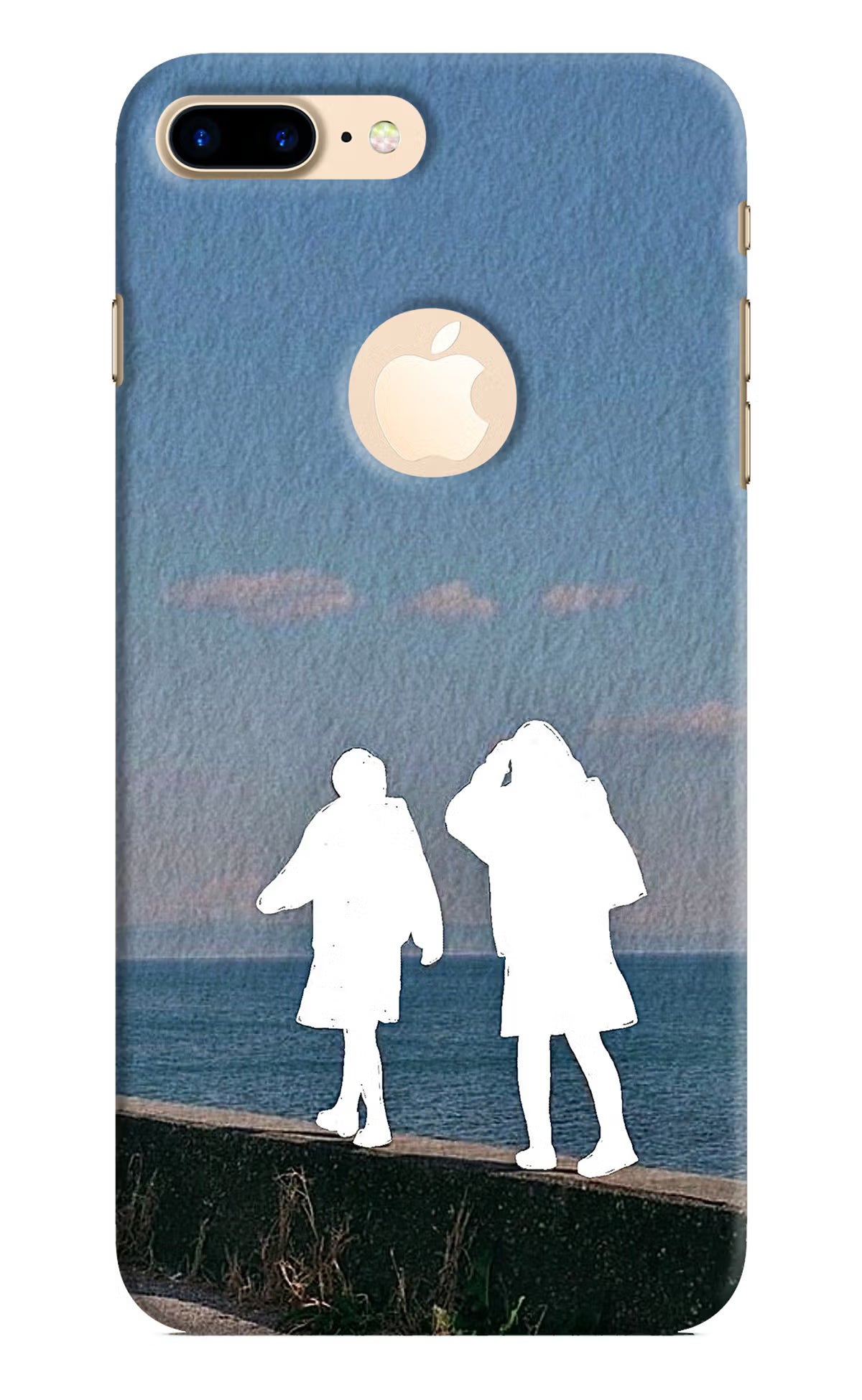 Coastal Dream iPhone 8 Plus Logocut Back Cover