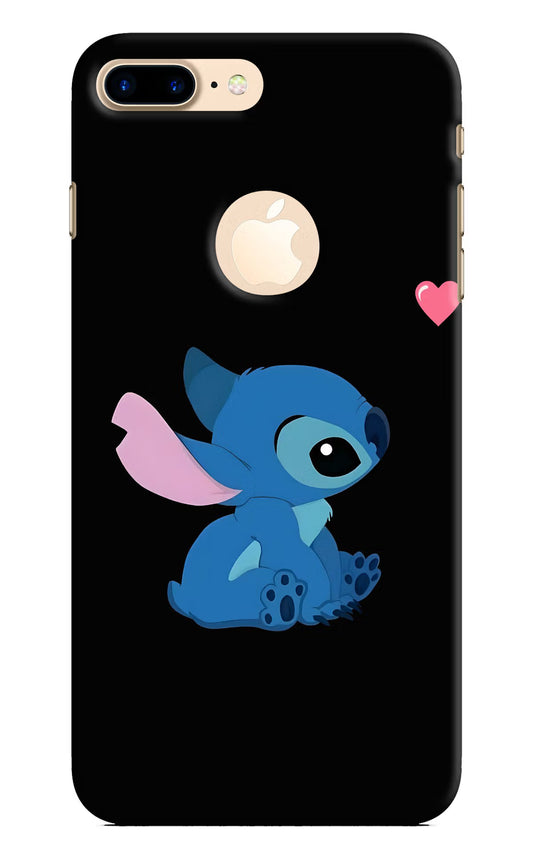 Stitch Crush iPhone 8 Plus Logocut Hard Case Back Cover by Casekaro