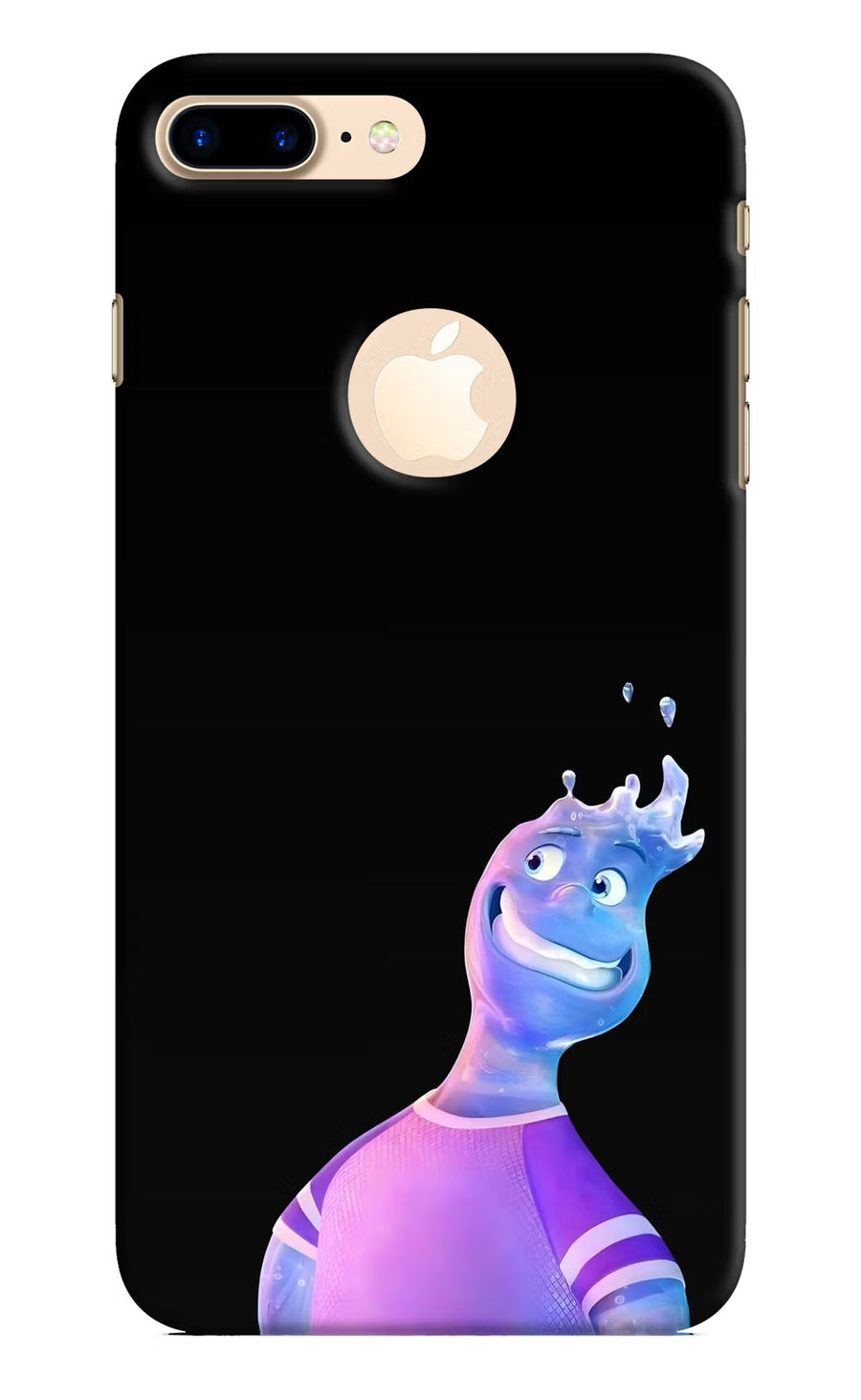 Wade Wave iPhone 8 Plus Logocut Back Cover, Hard case